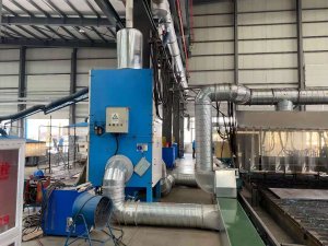 等離子切割機除塵器除塵過程及特點介紹